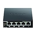 D-Link - Desktop Switch D-Link DES-1005P 4 x RJ45 1 x PoE