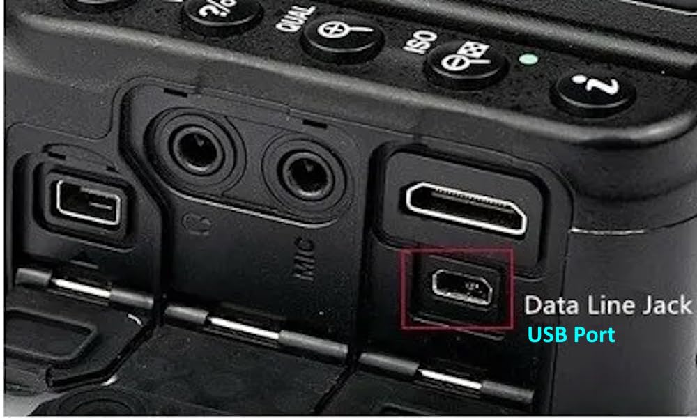 USB PC Data Transfer Battery Charger Cable for Select Sony Cybershot DSC-H200 DSC-H300 DSC-W370 DSC-W800 DSC-W830 DSC-W310 (Check Product Description