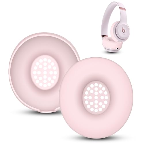 Silicone Case Compatible with Beats Solo 4, Ear Pads Cover Protector Headband Cover, Anti-Scratch, Washable Protective Earpad Covers for Beats Solo 4