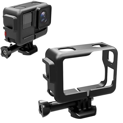 Buziba Protective Housing Frame Mount for Insta360 Ace Sports Action Camera Mounting Bracket Protection Case Mount Accessories