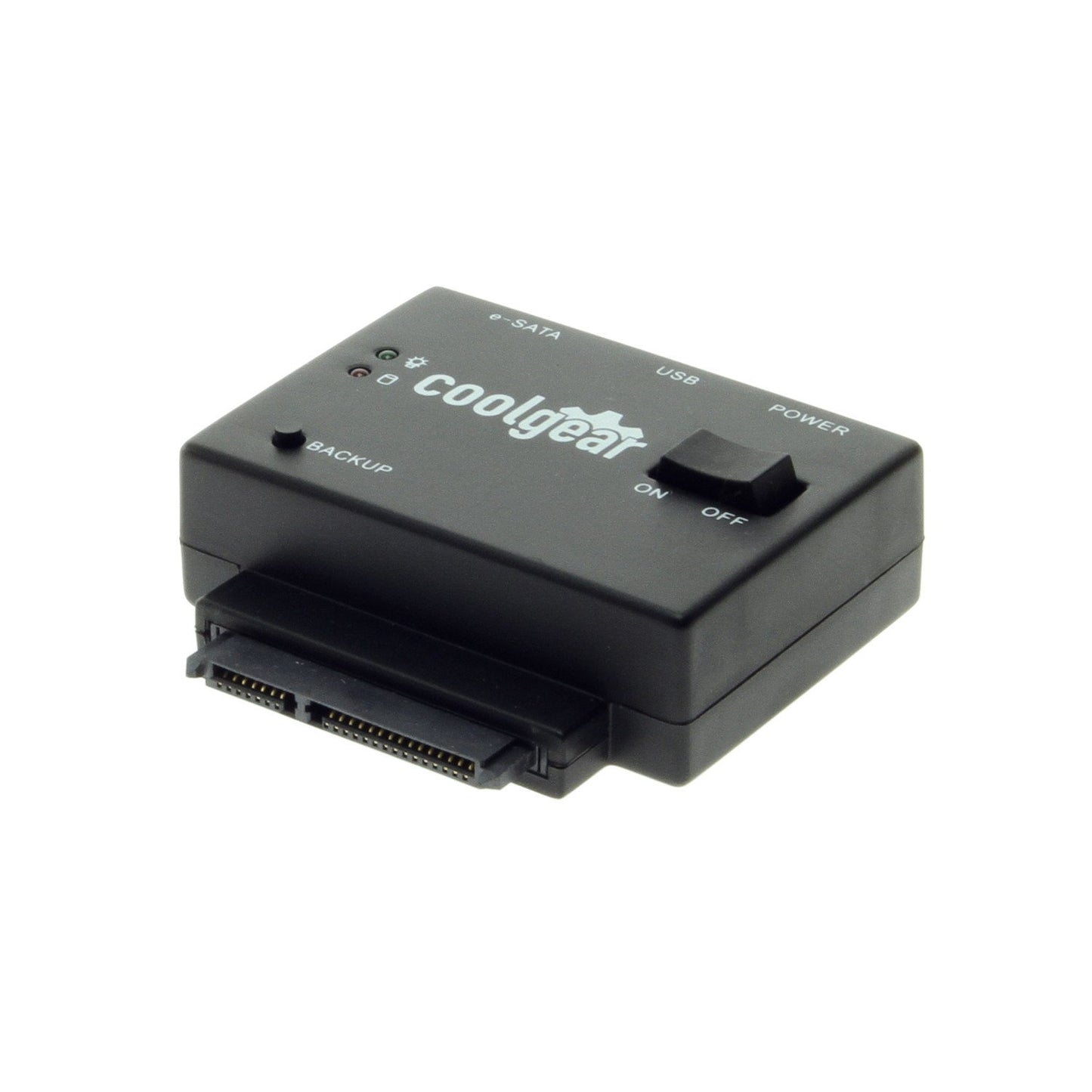 Coolgear USB 2.0 and eSATA Adapter for SATA I and SATA II Hard Drives