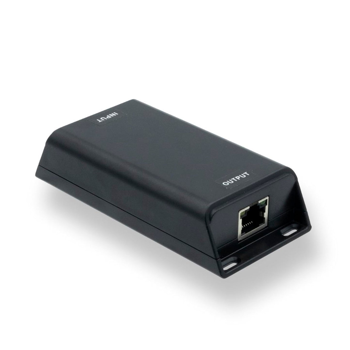 PoE Texas 24 Volt Passive PoE Injector (Mode B) - DC-Powered Gigabit Inline Converts 12-60V in to 24 Volt Passive PoE Out Up to 30 Watts - Variable DC