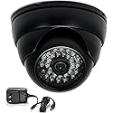 VideoSecu 700TVL Day Night Outdoor Security Camera Vandal Proof Built-in 1/3" Effio CCD Wide View Angle Lens 28 Infrared LEDs for CCTV DVR Home