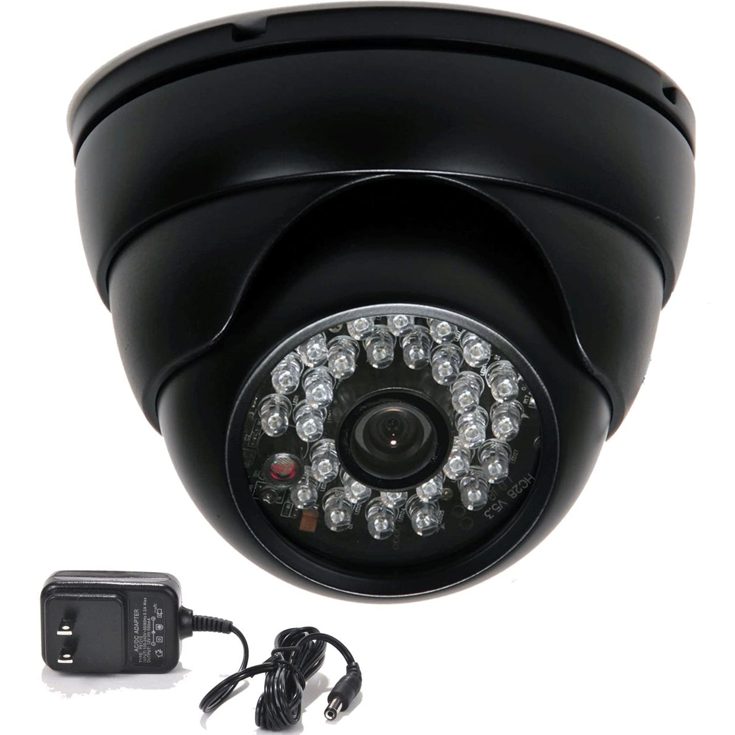 VideoSecu 700TVL Day Night Outdoor Security Camera Vandal Proof Built-in 1/3" Effio CCD Wide View Angle Lens 28 Infrared LEDs for CCTV DVR Home
