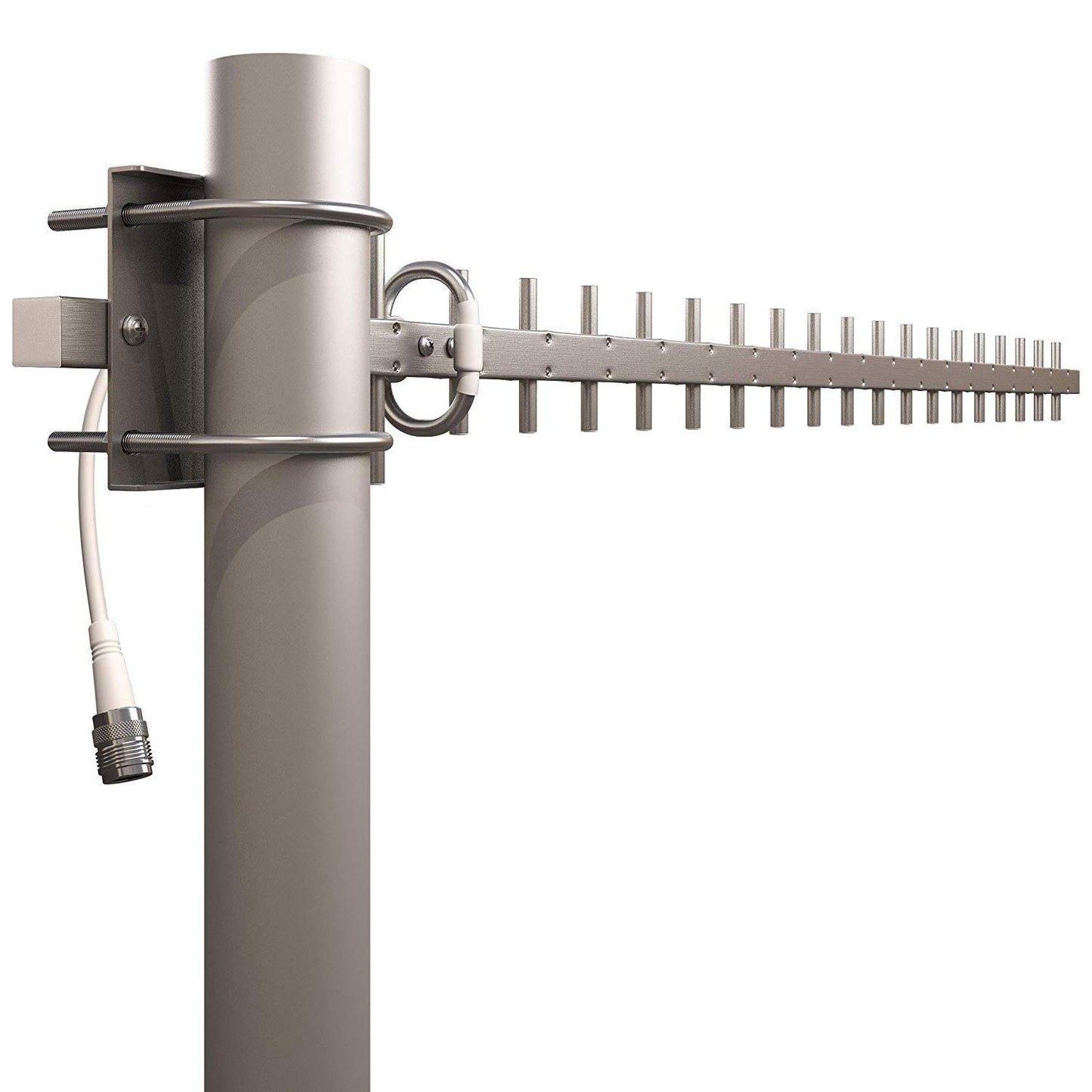Tupavco TP513 Yagi WiFi Antenna 2.4GHz (17dBi) Outdoor Directional Signal (H:25° V:24°) Long Distance Range (High-Gain Weatherproof) Wireless Network