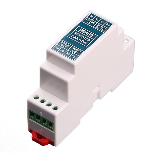 RS485 Repeater Sharer Distributor Hub RS485 Signal Extension Amplification Photoelectric Isolation Anti-Interference (150Kbps)