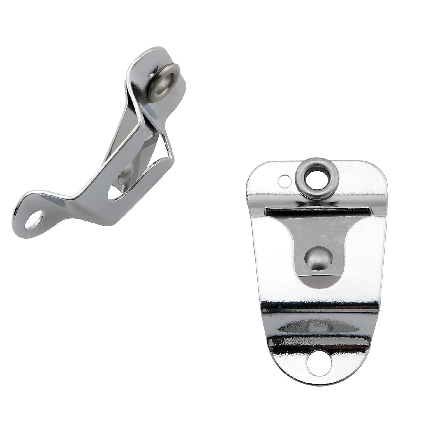 BLLNDX Microphone Holders 2PCS Mic/CB Mic Hanger Clips Microphone Clip Hook Microphone Hang Up Clip with Screws for Kenwood Mobile Radio