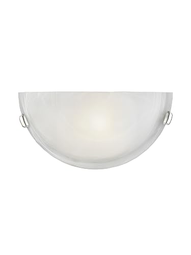 Livex Lighting 4278-91 Oasis 1-Light Wall Sconce, Brushed Nickel
