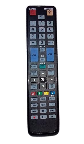 Replaced Remote Control Compatible for Samsung UN55C5000QFXZC UN55C6300 UN55C6300SF UN55C6300SFXZA UN55C6300SFXZC LN40C630K1FXZAAA01 TV