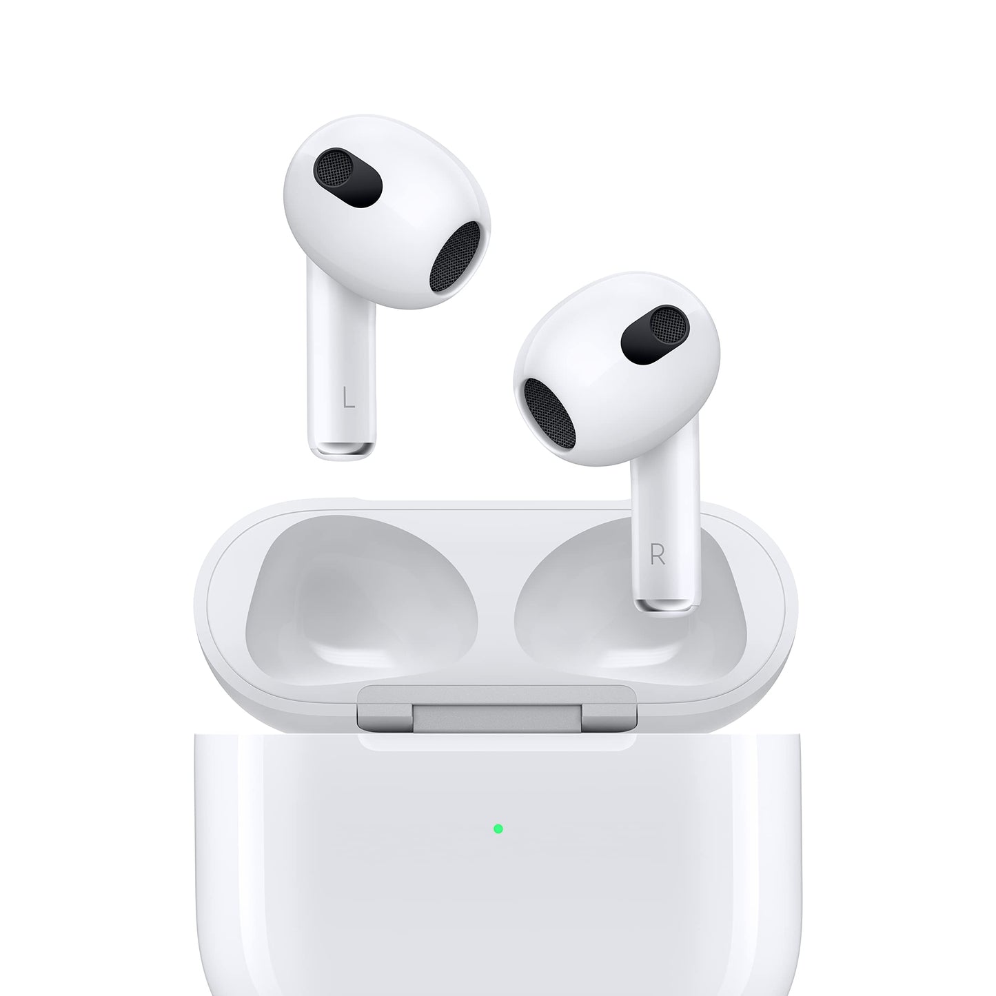 Apple AirPods (3rd Generation) Wireless Earbuds with MagSafe Charging Case. Spatial Audio, Sweat and Water Resistant, Up to 30 Hours of Battery Life.…