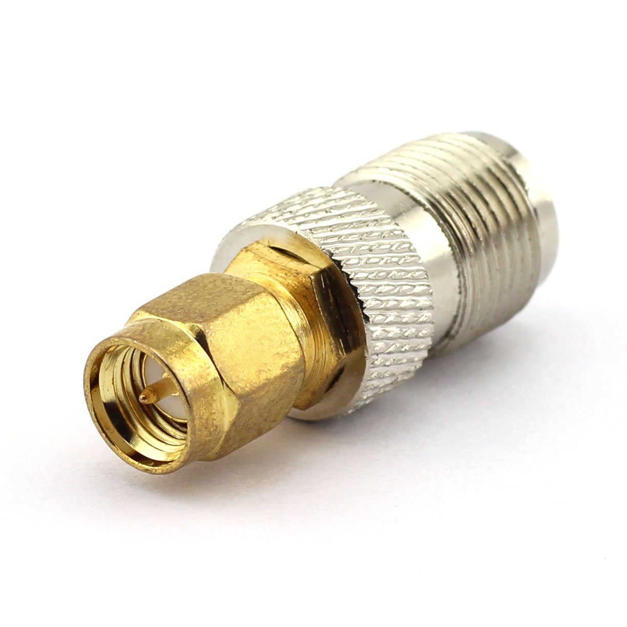 DGZZI 2-Pack TNC Female to SMA Male RF Coaxial Adapter TNC to SMA Coax Jack Connector