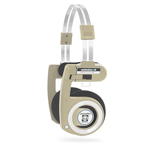 Koss Porta Pro Wireless 2.0 Bluetooth On-Ear Headphones, 20+ Hour Battery, USB-C Charging, Microphone, Analog Audio Pass Through, Retro Style, Rhythm…