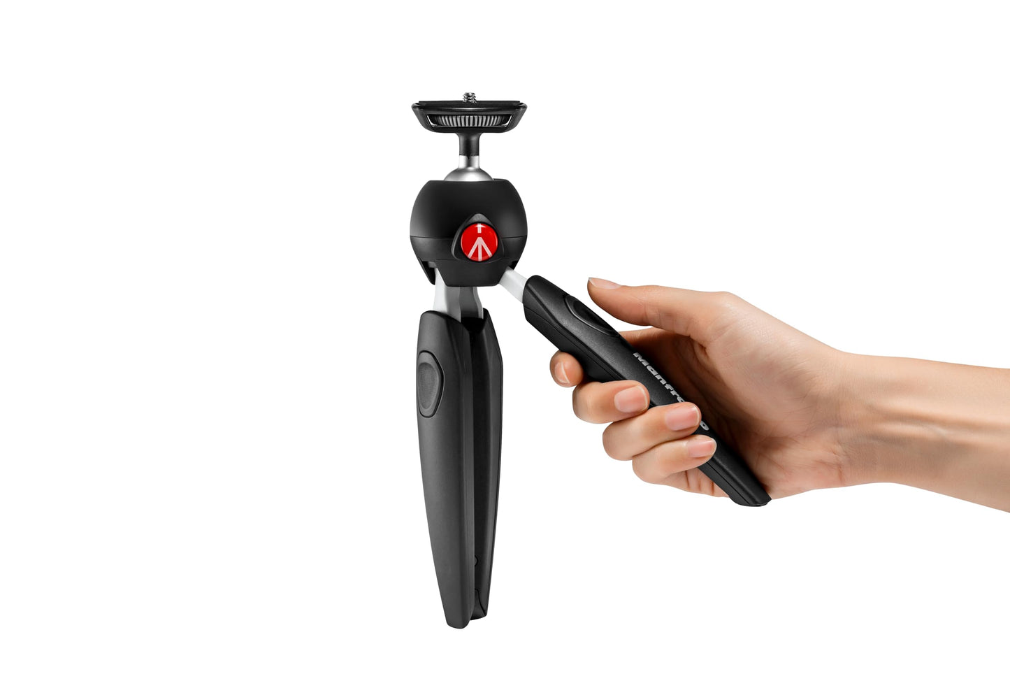 Manfrotto PIXI EVO 2-Section Mini Tripod, Black