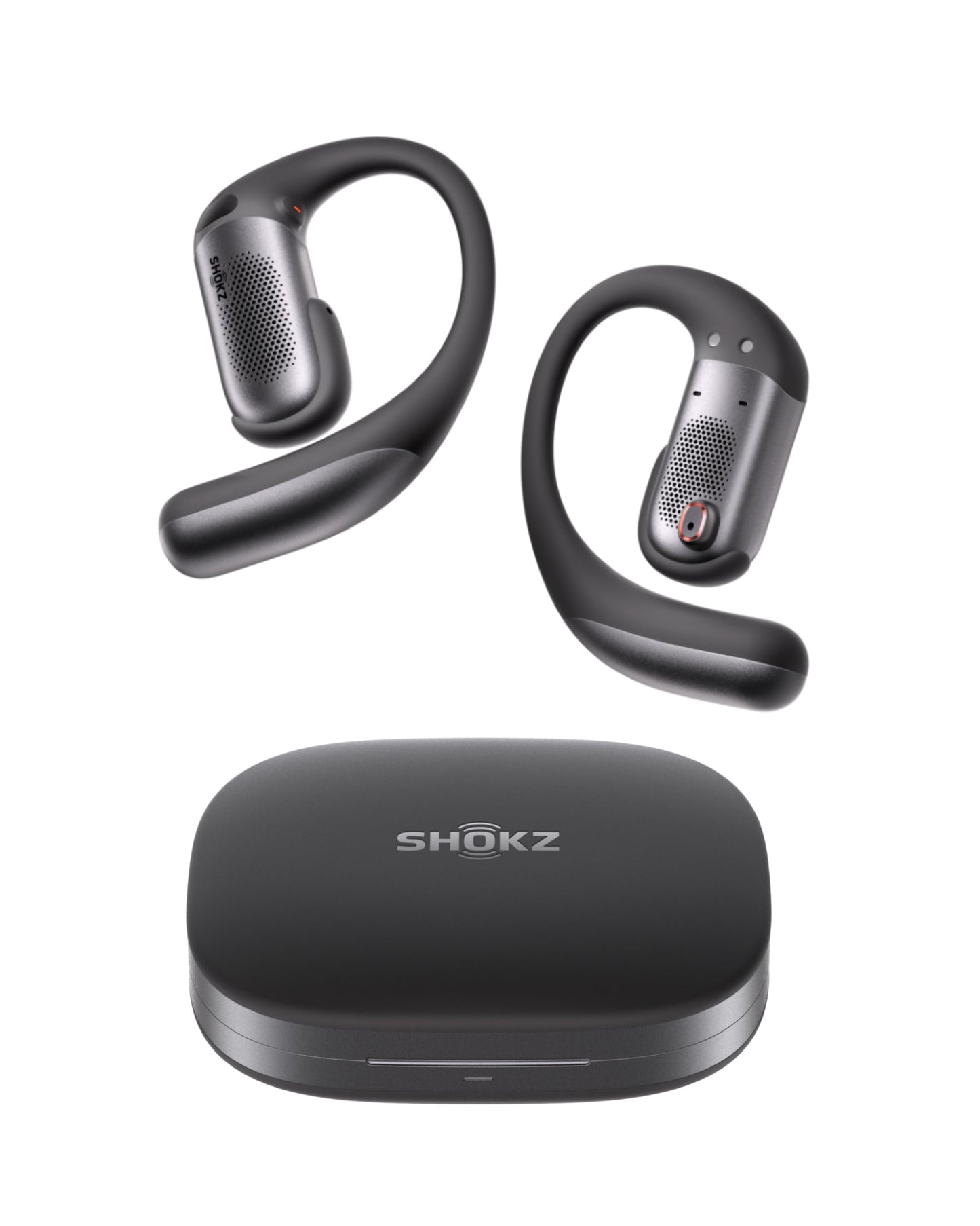 SHOKZ OpenFit Pro Open-Ear Earbuds with Noise Reduction, Dolby Atmos, Black