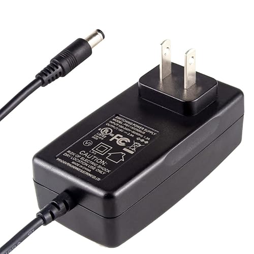 Portable Power Station Charger Adapter, FANLIDE 15V 2.5A Power Supply Adapter Charger Compatible with 150-200W Portable Power Station