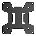 WALI Mounting Plate 75 by 75 mm to 100 by 100 mm Only for WALI Monitor Mounting System, 1 Pack, Black