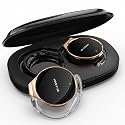BEVCEFCC Wireless Headphones with Ear Hooks, 52Hrs Playtime, Open Ear Headset Bluetooth 5.4, Lightweight Headphones, Clip-On Ear Design, Dual Device