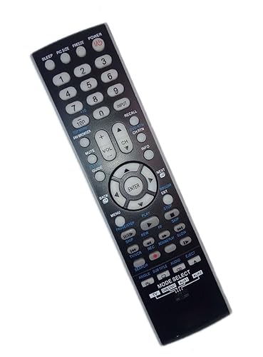 Replaced Remote Control Compatible for Toshiba 26AV52U 19AV501U 37AV502R/U 37AV500U 46RV525R LCD TV Cable/SAT AUX1 AUX2