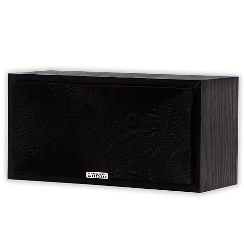Acoustic Audio PSC-32 Center Channel Speaker 125 Watt 2-Way Home Theater Audio, Black