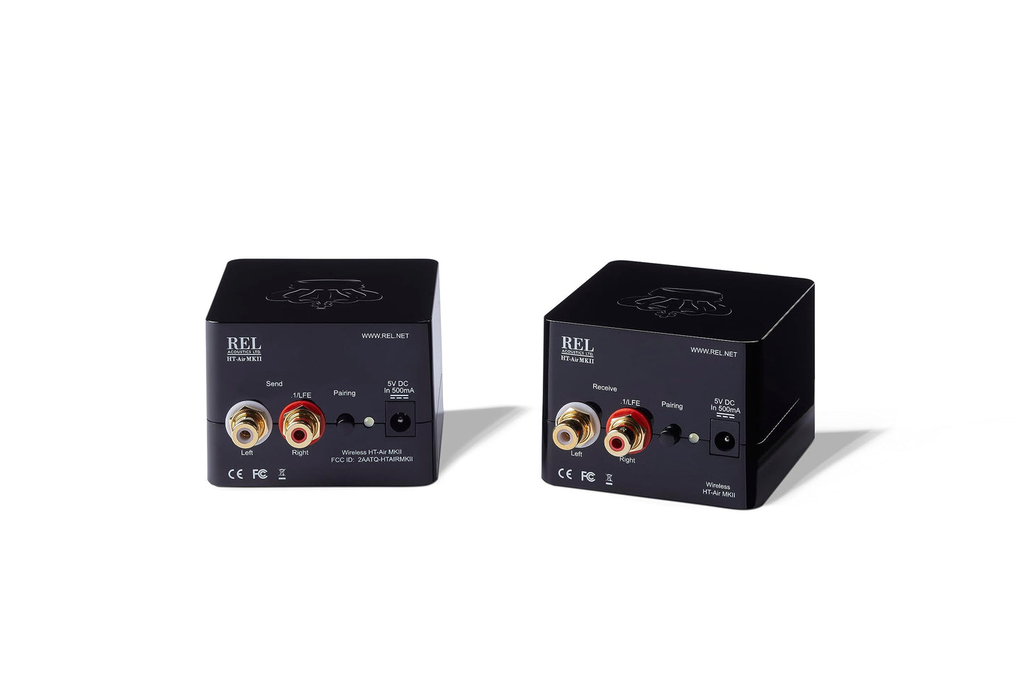 REL Acoustics HT-Air MKII Wireless Transmitter and Receiver - Seamless Connection for Home Theater, HiFi Subwoofers, and Surround Sound Systems