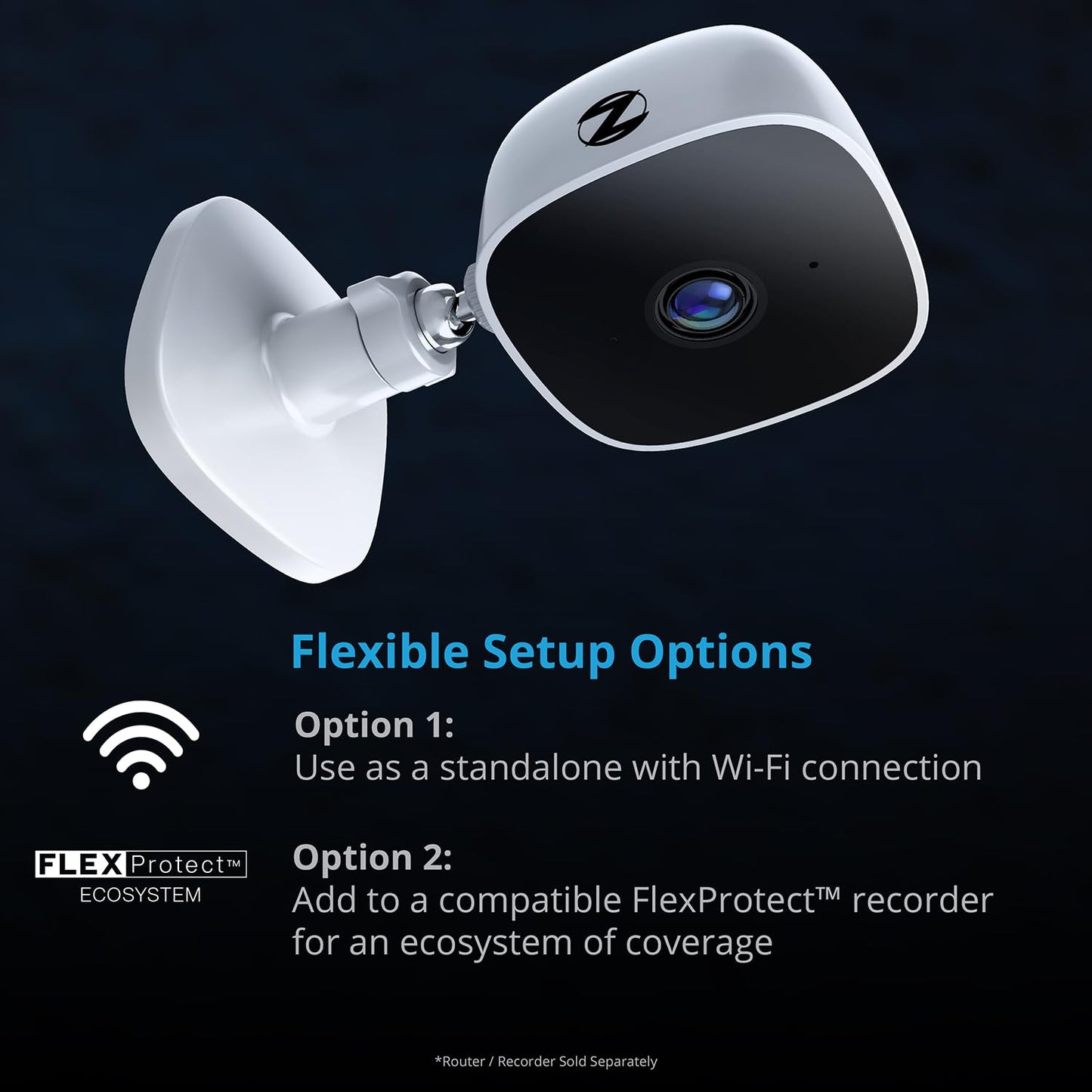 Night Owl Indoor Plug-in Wireless 1080p Deterrence Camera with 2-Way Audio (1 Camera)