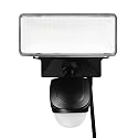 Globe Electric 17000198 180-Degree 14W Black 1200 Lumens Plug-in Outdoor Integrated LED Flood Light Security Light, 10-Foot Cord, Outside House Lights