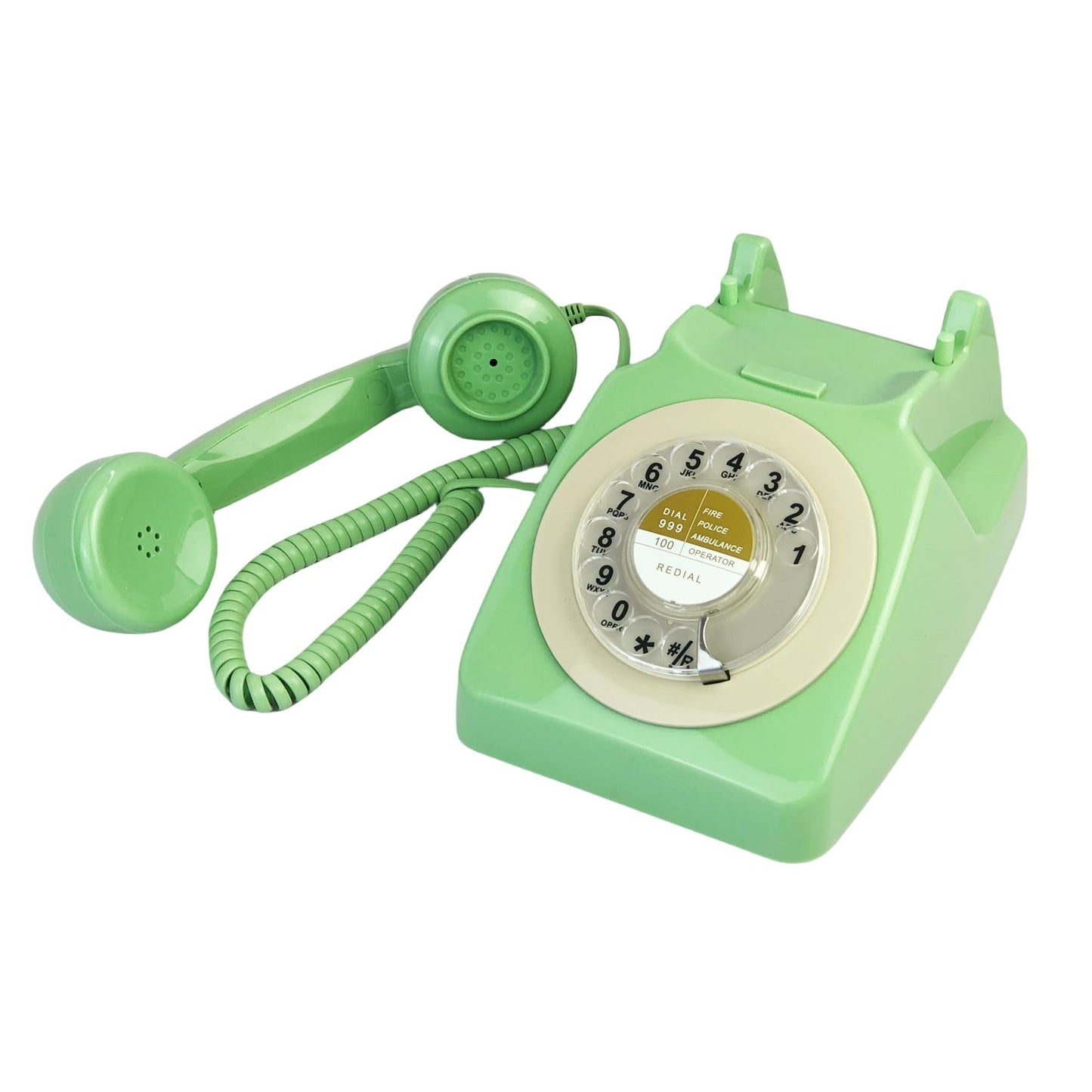 Benotek Telephone, Corded Landline Phones for Home, Retro Old Fashion Home Phone with Rotary Dial Keypad, Antique Old Fashion Telephones Novelty Gift
