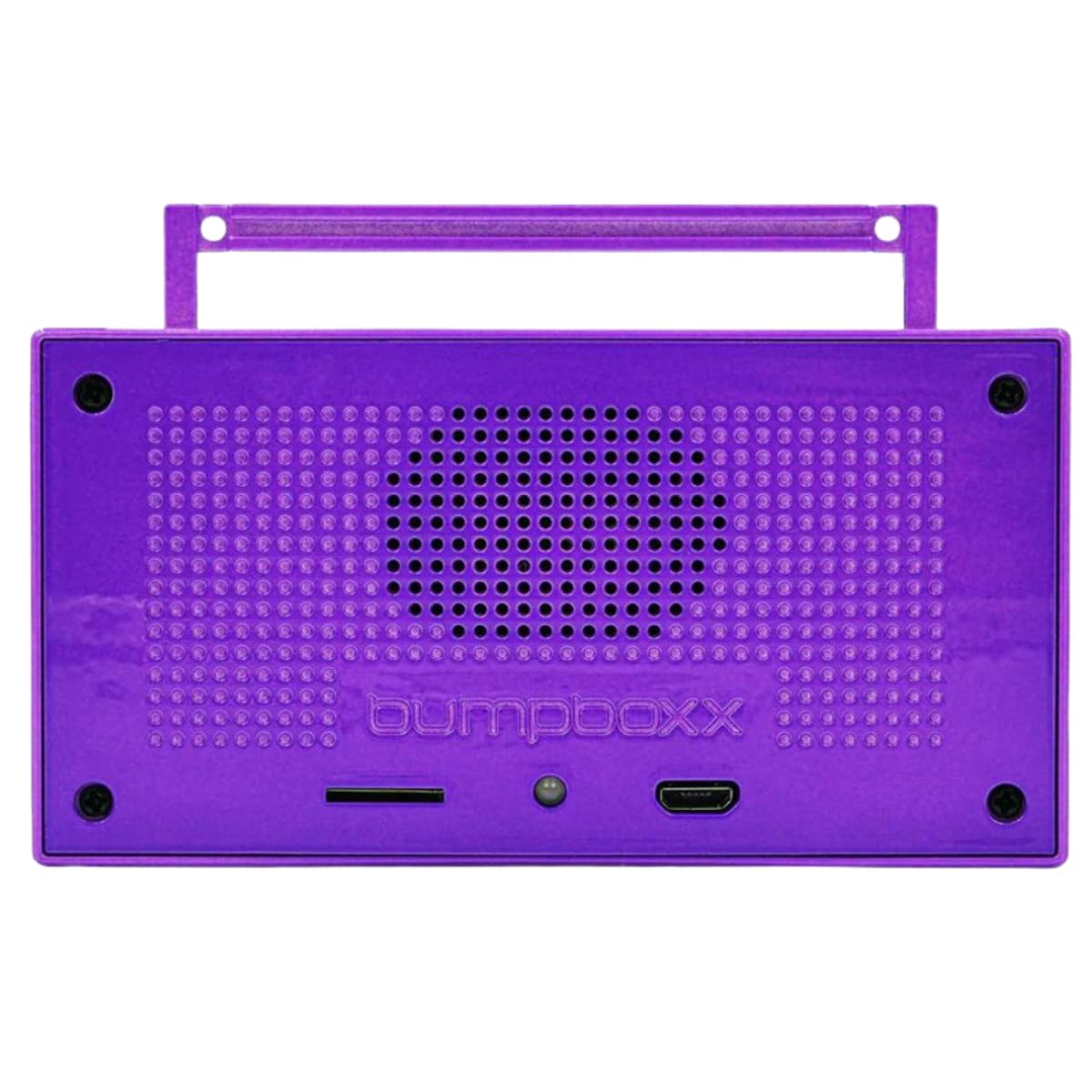 Bumpboxx MicroBoom Wearable Necklace Bluetooth Speaker Boombox | Bluetooth Portable Speaker | Includes 24” Chain & Rechargeable LI-ION Battery | Add