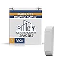 Ring Alarm Magnet Riser | 1 Pack with 3M Adhesive - Easy Mount to Any Doorway, Window, and Entryway | Ring Sensor/Magnet Not Included (1/2 inch)