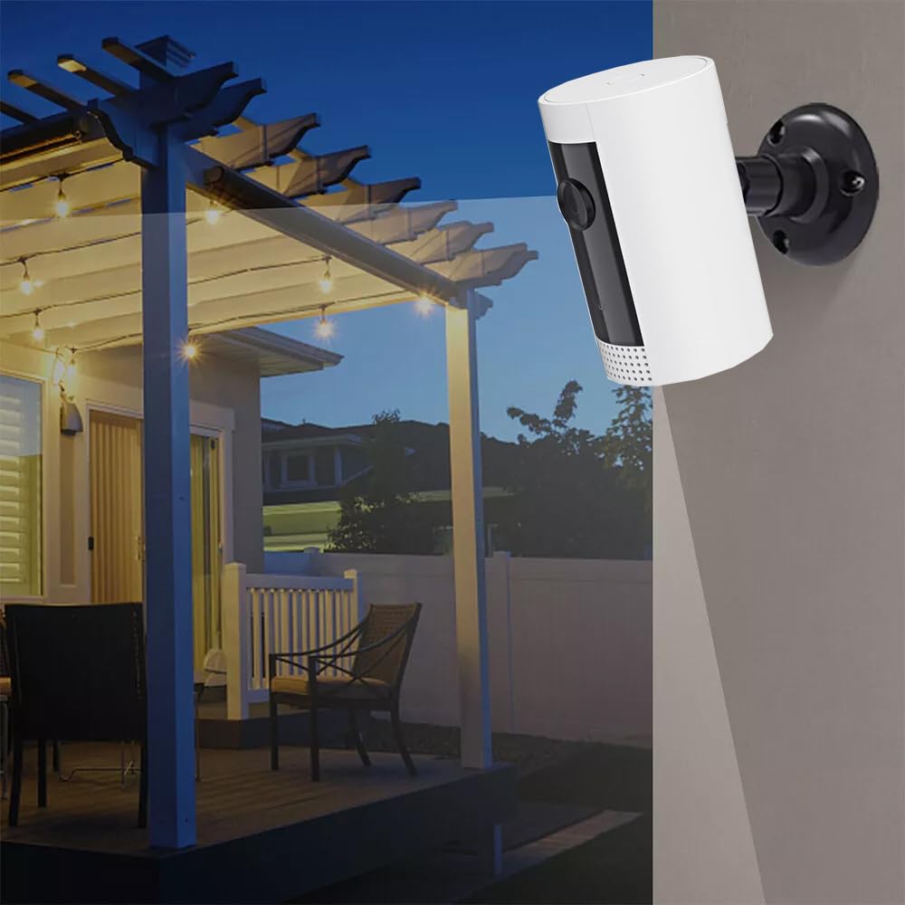 3 Pack Wall Mount for Ring Stick Up Cam and Indoor Cam(1st Gen), 360 Degree Swivel Adjustable Mounting Bracket for Ring /Arlo /Wyze Security Camera