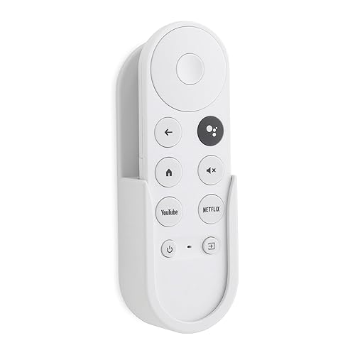 LEFXMOPHY for Google Chromecast Remote Holder 2020 2022, Wall Mount for Google Streamer 4K 2024 Remote Control No-Drill Stand