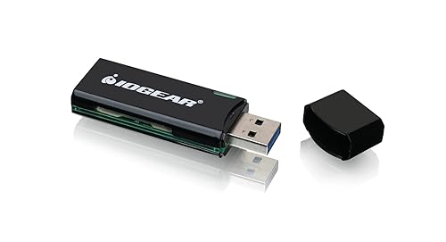 IOGEAR SuperSpeed USB 3.0 SD/Micro SD Card Reader/Writer, GFR304SD