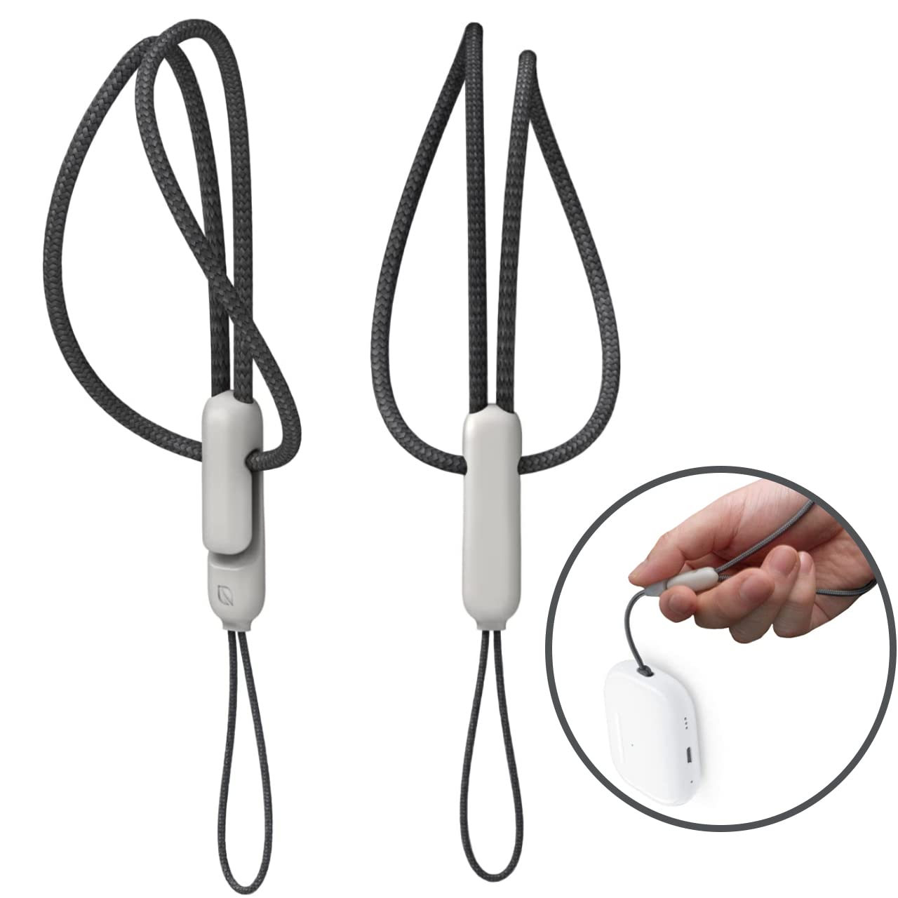 Performore 2-Pack of Lanyards, Anti-Drop & Anti-Lost, Adjustable Hand Wrist Lanyard with Clip - Perfect for Cellphones, Cameras, USB Flash Drives
