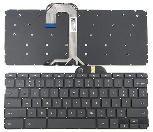 Replacement Black Keyboard for HP Chromebook 14 G5