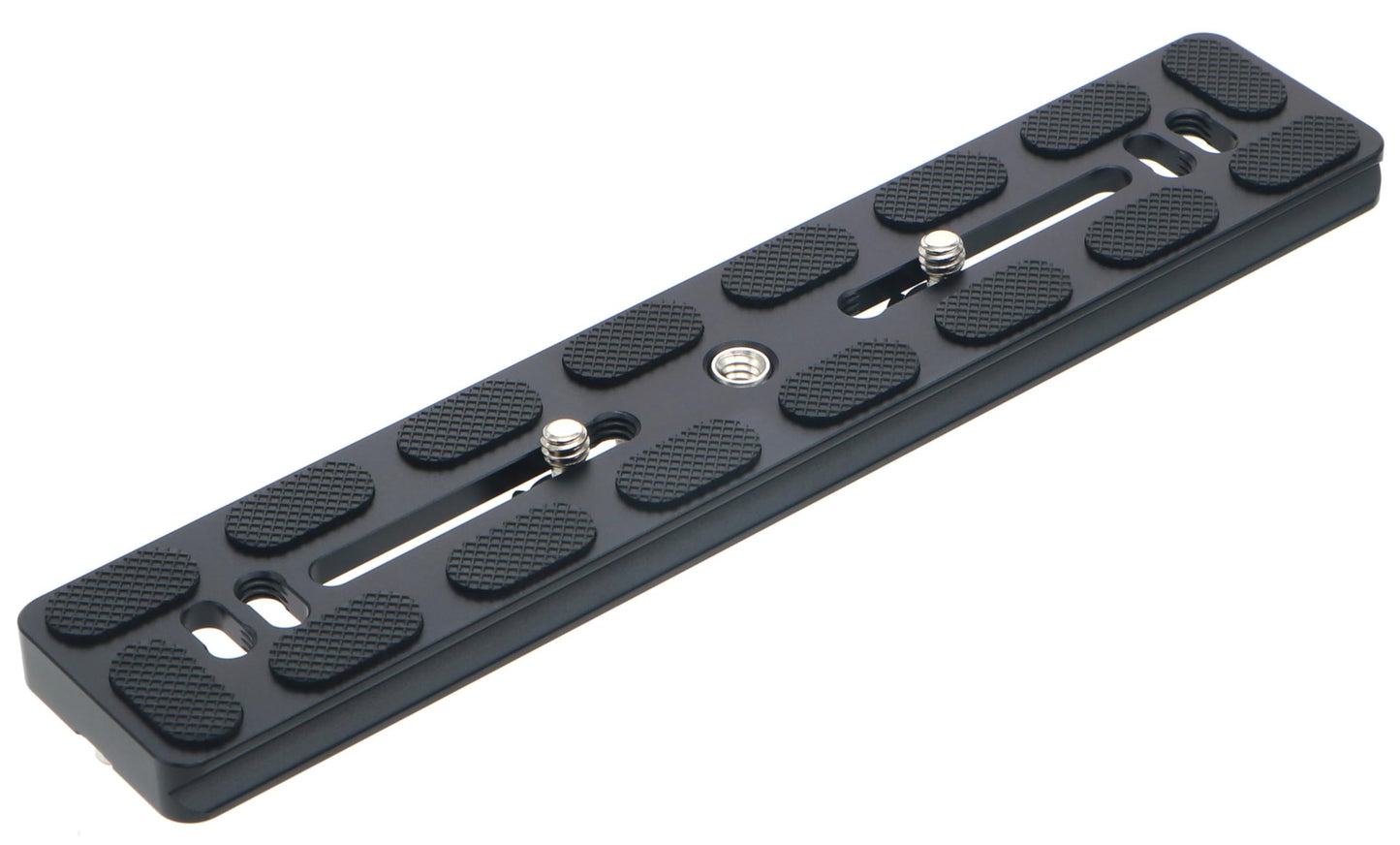 HITHUT PU-200 200mm Universal Lengthened Quick Release Plate Slide Rail with D-Ring Screw for Tripod Ball Head DSLR Camera, Arca-Swiss Compatible