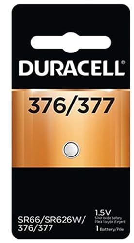 Duracell Silver Oxide Battery Watch/Electronic 1.5 Volt 377 1 Each (Pack of 4)
