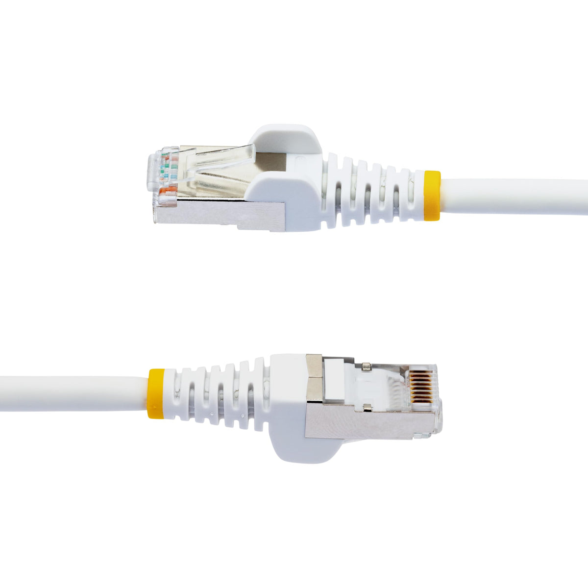 StarTech 100ft Cat6a Snagless Ethernet Cable, S/FTP, LSZH, White