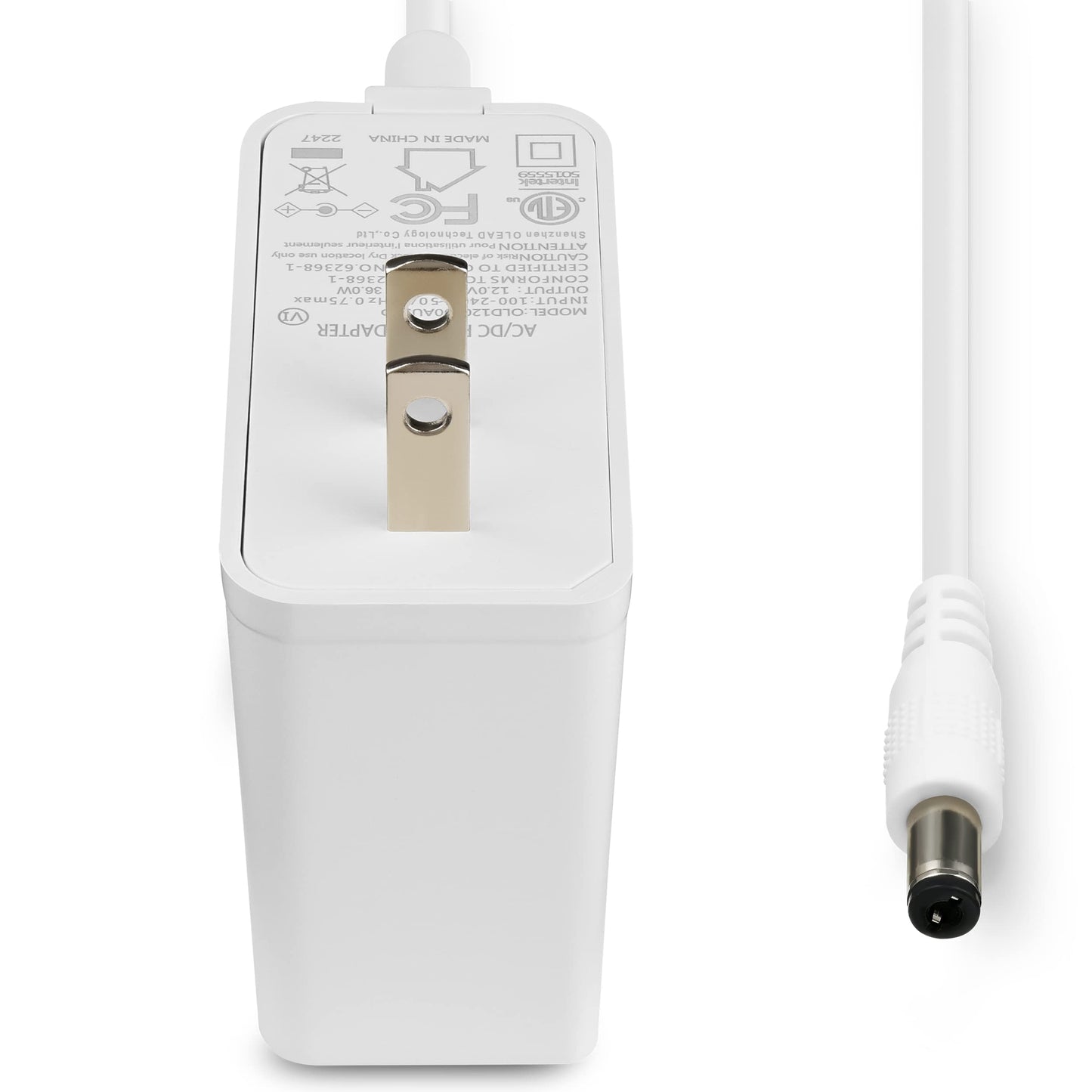 Power Cord Adapter Compatible with Linksys WiFi Mesh & Router Systems AC/DC 12V - 4 Foot