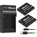 OAproda 2 Pack NB-11L Battery and Rapid Charger for Canon PowerShot SX420 is, SX410 is, SX400 is, A4000 is, ELPH 190 is, ELPH 180, Elph 360 HS, ELPH