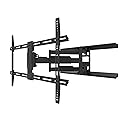 Kanto LDX690 Full Motion TV Wall Mount for 40" - 90" TVs | Black