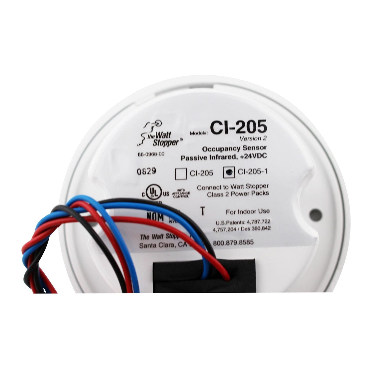 Watt Stopper CI-205-1 Passive Infrared Occupancy Sensor, 24VDC, Pir