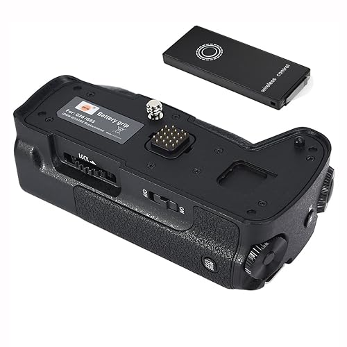 DSTE Replacement for Pro Wireless Remote Control DMW-BGG1 Vertical Battery Grip Compatible Panasonic Lumix DMC-G80 DMC-G85 G80 G85 Digital Camera as