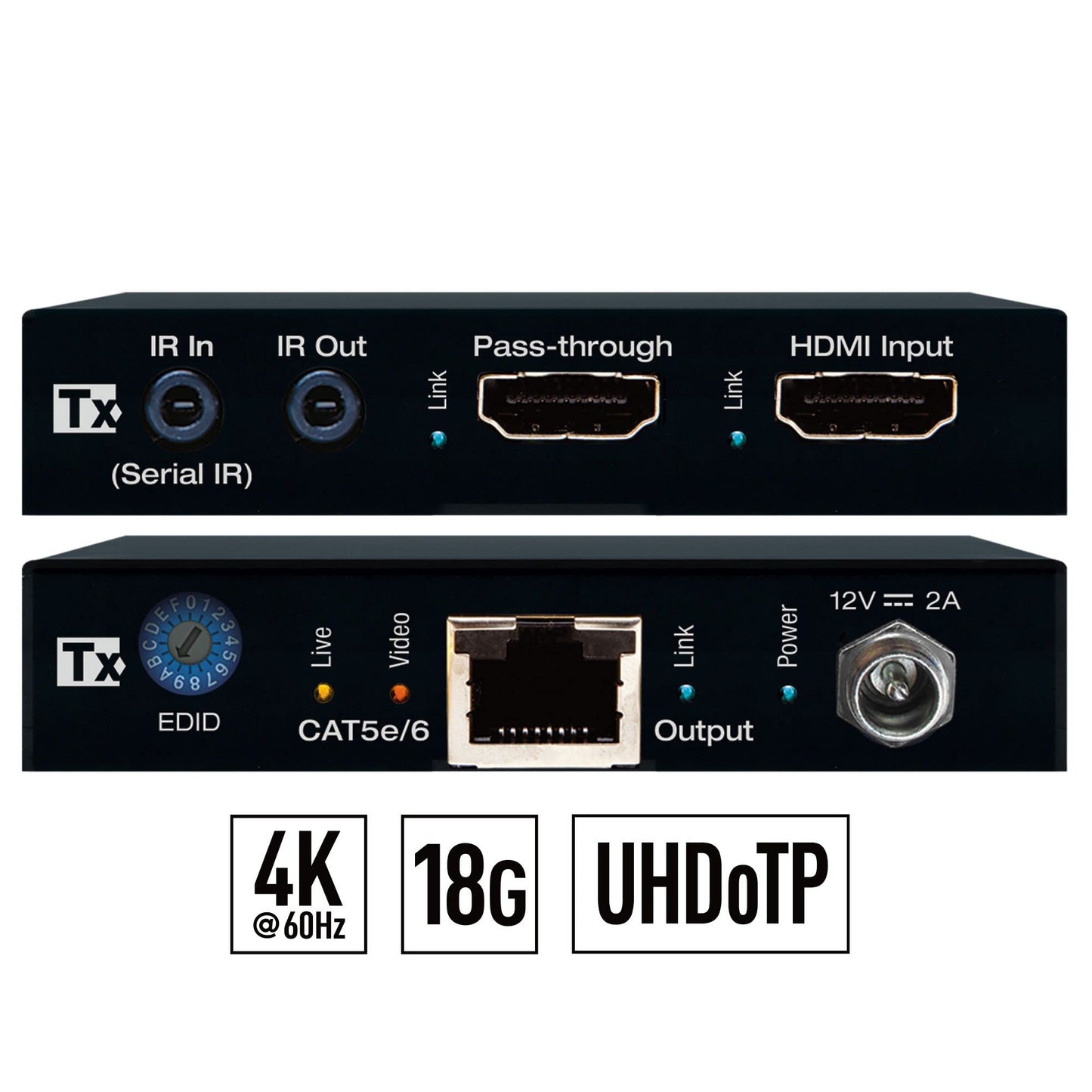 Key Digital KD-EX18G: HDMI Over 35m CAT6 Extender Set