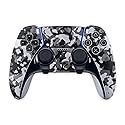 MightySkins Skin Compatible with PS5 DualSense Edge Controller - Black Modern Camo | Protective, Durable, and Unique Vinyl Decal wrap Cover | Easy