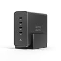 Native Union Fast GaN Charger PD 140W - 4-Port Power Delivery 3.1 Desktop Charging Station with Desk Stand - for MacBook Pro, iPads, iPhones, Pixel