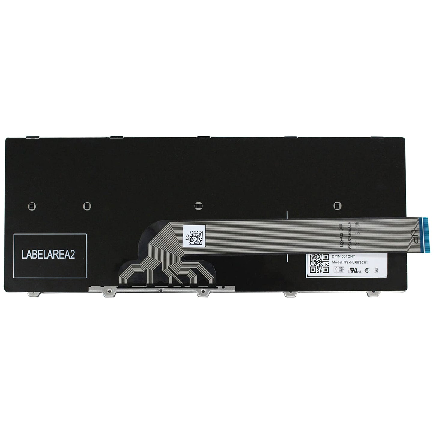 U Brand US Replacement Keyboard for Dell Inspiron or Vostro 14 5000 5442 5443 5446 5447 5457 5458 5459 / Latitude 3450 3460 3470 3480 3488 3000