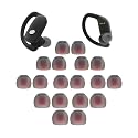 Replacement Ear Tips for bmani T16 / bmanl T16 / occiam T17 Wireless Earbuds, Silicone Earbuds Tips, 9 Pairs (S/M/L)
