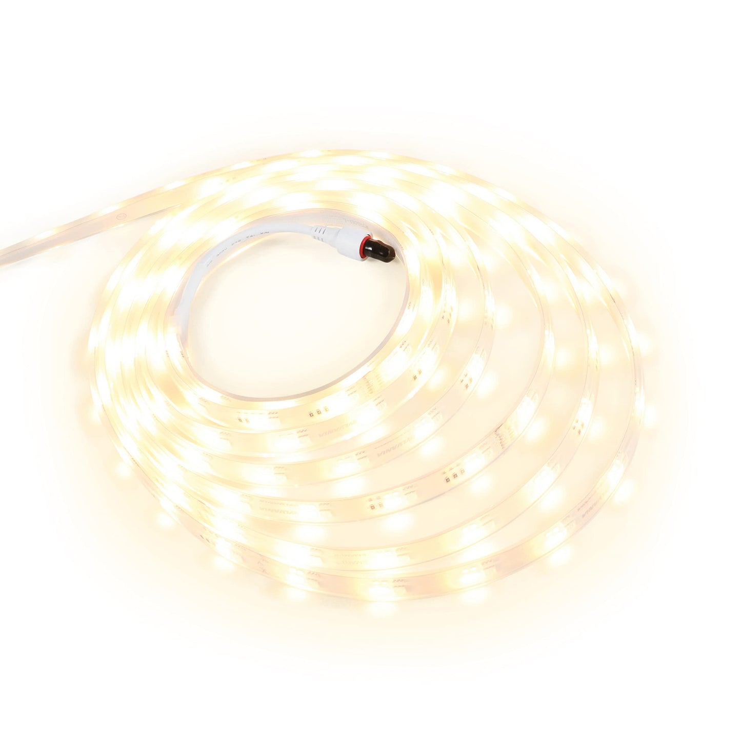 SYLVANIA Smart 16.4 ft Bluetooth Mesh LED Flex Light Strip Outdoor Starter Kit for Alexa/Google/Apple HomeKit, RGBTW Full Color, Dimmable, Accessories