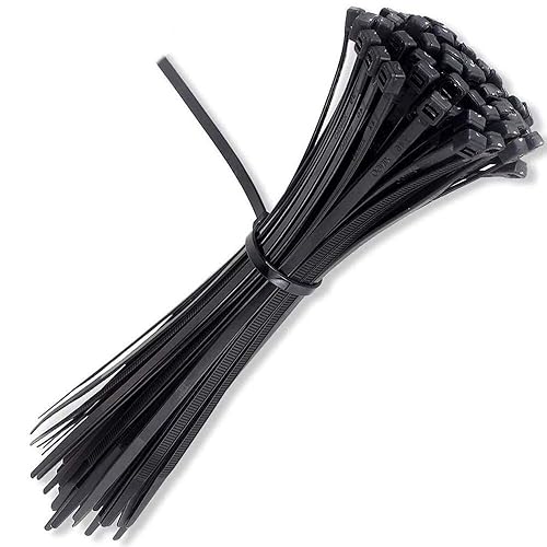 100 8 inch pieces Cable Zip Nylon Heavy Duty Self Locking Wire Ties,