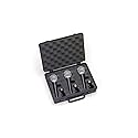 Samson R21 Dynamic Vocal Microphone - 3-Pack with Case